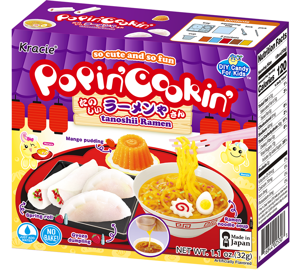 Kracie Popin' Cookin' Diy Candy for Kids,,- 3 Pack