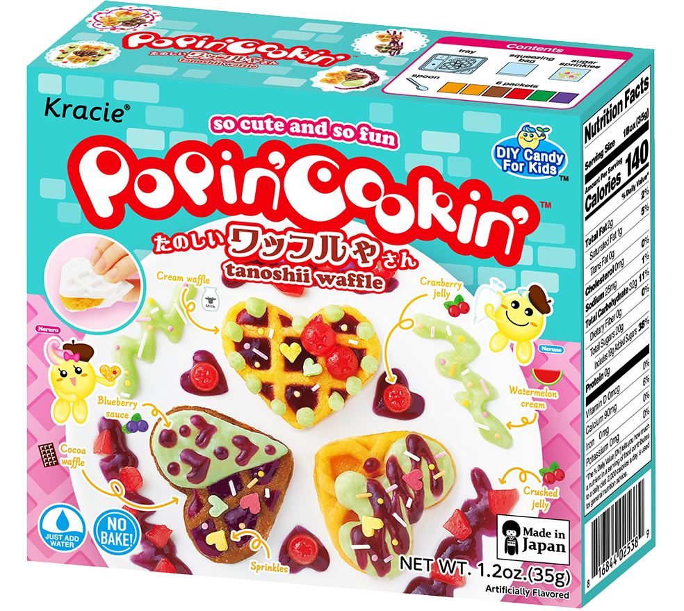 Kracie Popin Cookin Gummy Candy Sushi Making Kit Set of 5 - World